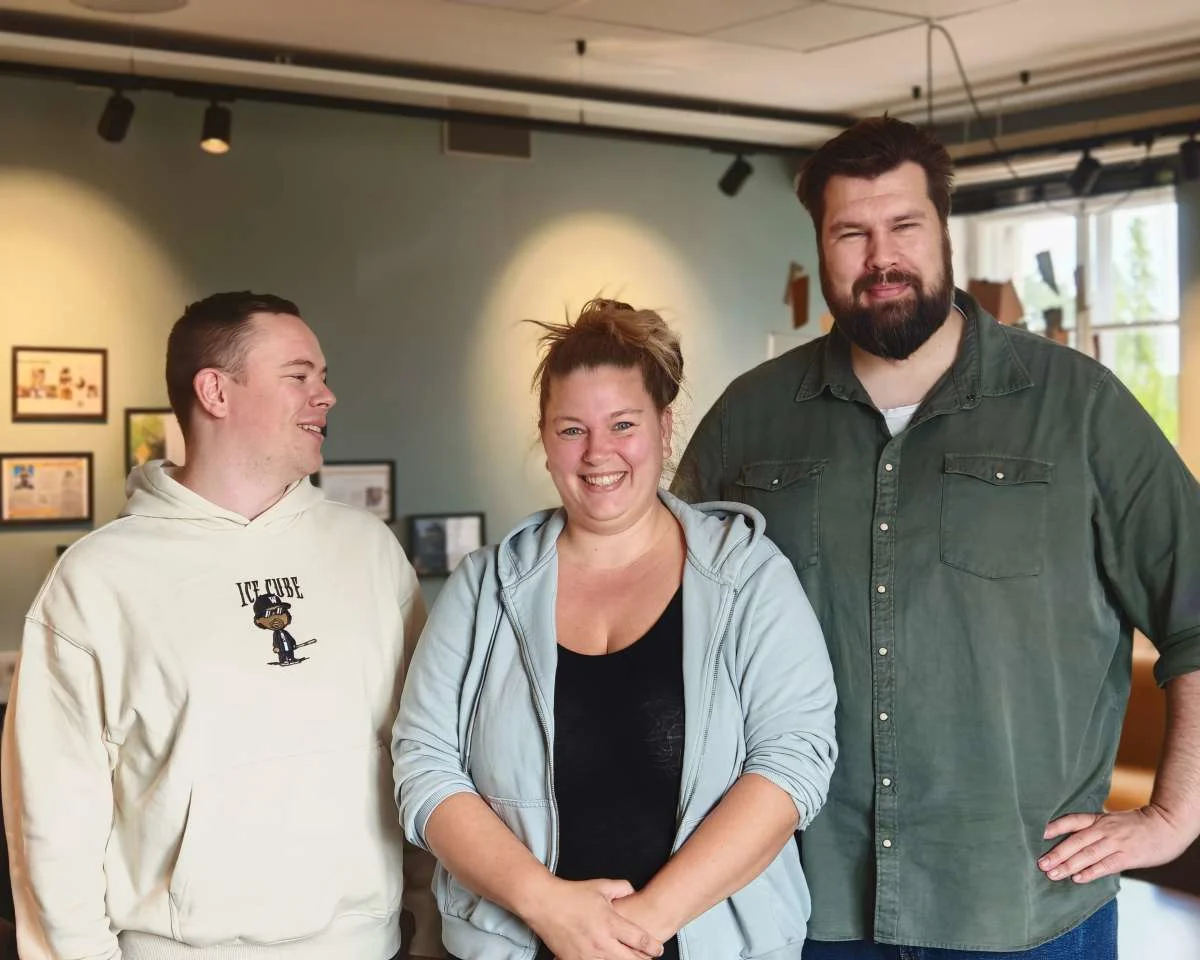 Webosaurus kontor på Åland